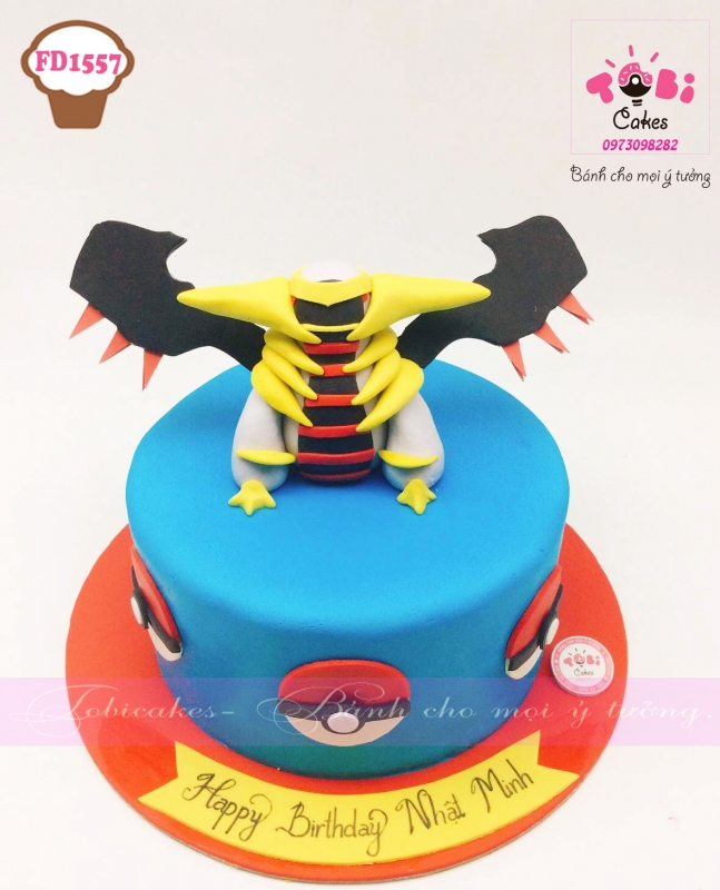 [FD1557] BÁNH SINH NHẬT TẠO HÌNH POKEMON DÀNH CHO BÉ TRAI