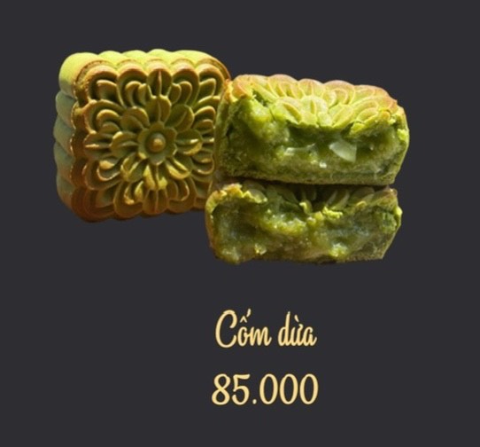 Bánh nướng Cốm dừa 125gr