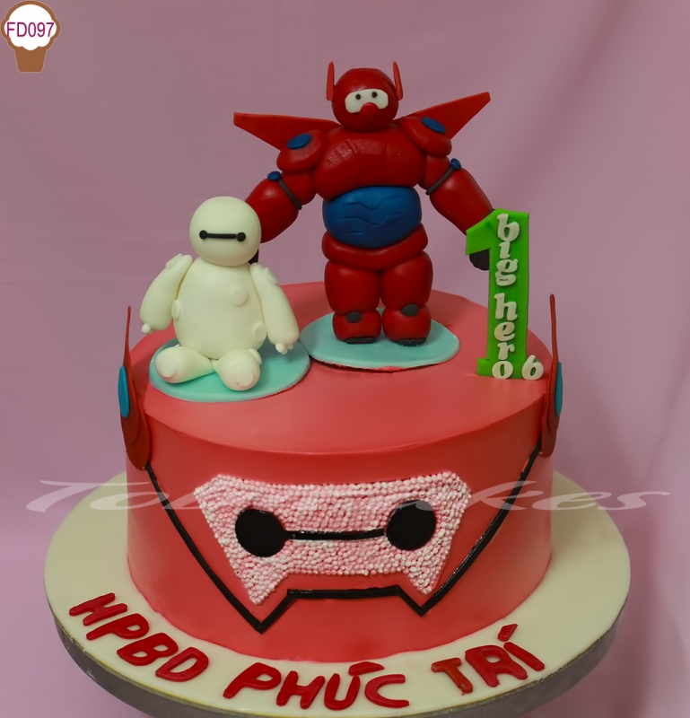 BÁNH SINH NHẬT TRANG TRÍ CHỦ ĐỀ BAYMAX