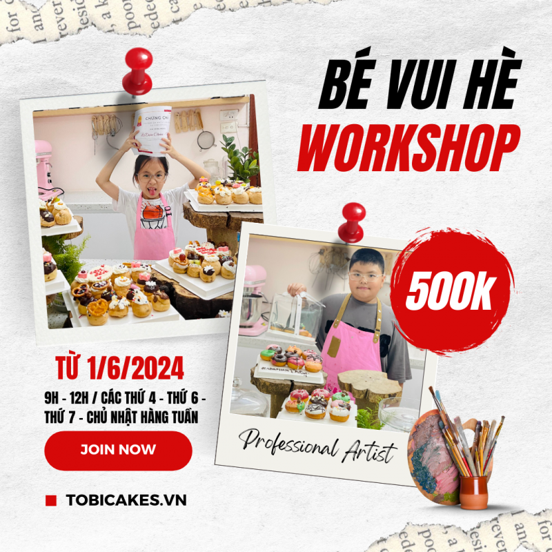 WORKSHOP BÉ VUI HÈ